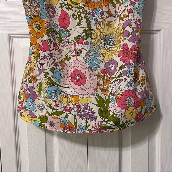 Liberty of London for Target ruffled top size S in Spring Floral - Picture 5 of 9